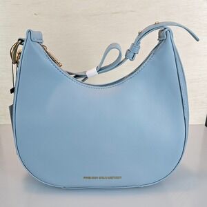 French Connection Moritz Hobo Shoulder Bag Powder Blue NWT